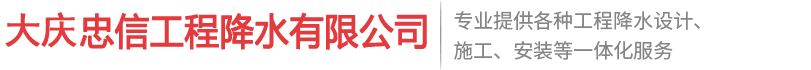 哈爾濱降水鉆井工程